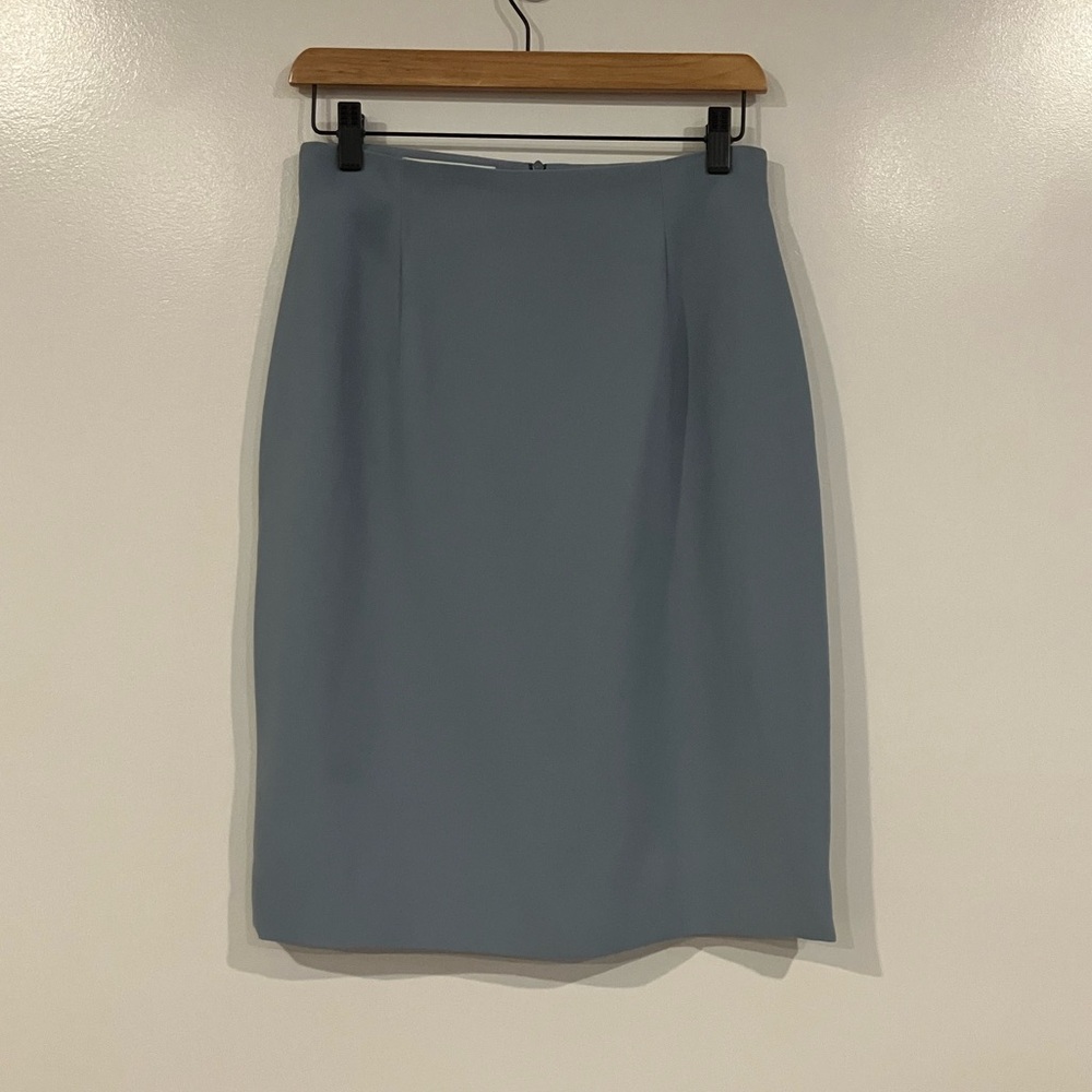 Vintage Jones Wear Slate Blue High Waist Pencil Skirt
